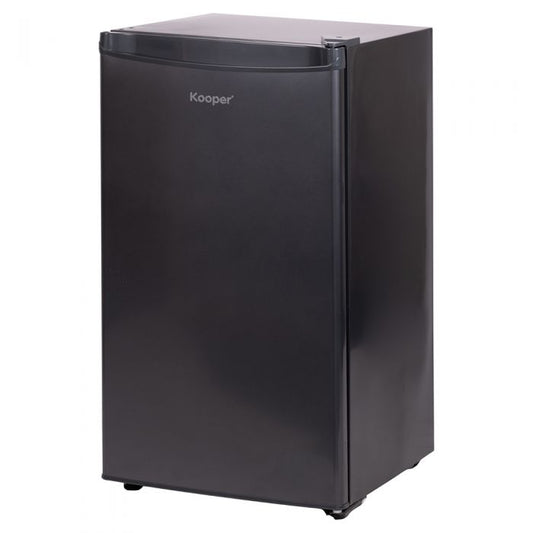 Frigorifero monoporta con freezer 100 L. 47x44x84 cm, antracite, Kooper