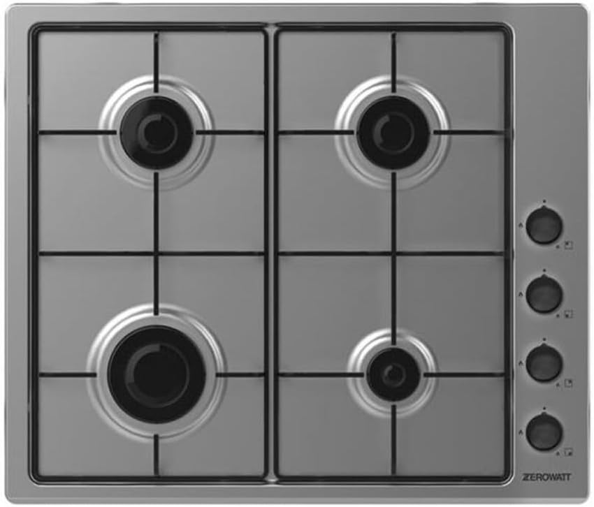 Piano Di Cottura Zerowatt Zhw6lcx/1 Lunghezza 60 Cm Colore Inox