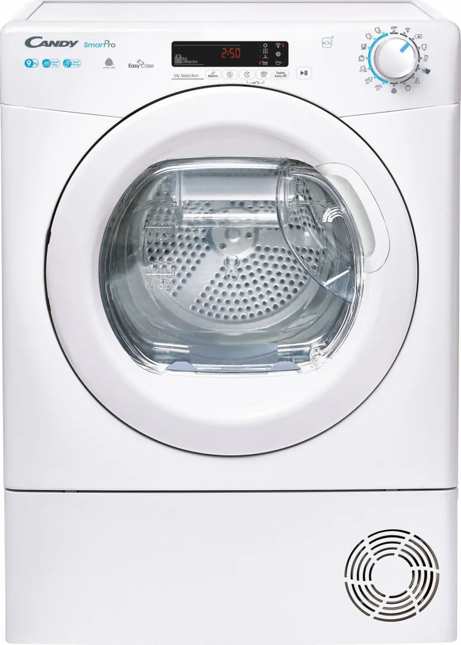 Candy Asciugatrice  9 KgPompa di Calore Profondità 58,5 cm Wi-Fi Partenza ritardata Smart Pro