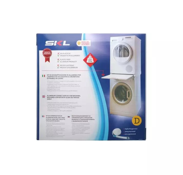 SKL kit di sovrapposizione per lavatrice e asciugatrice