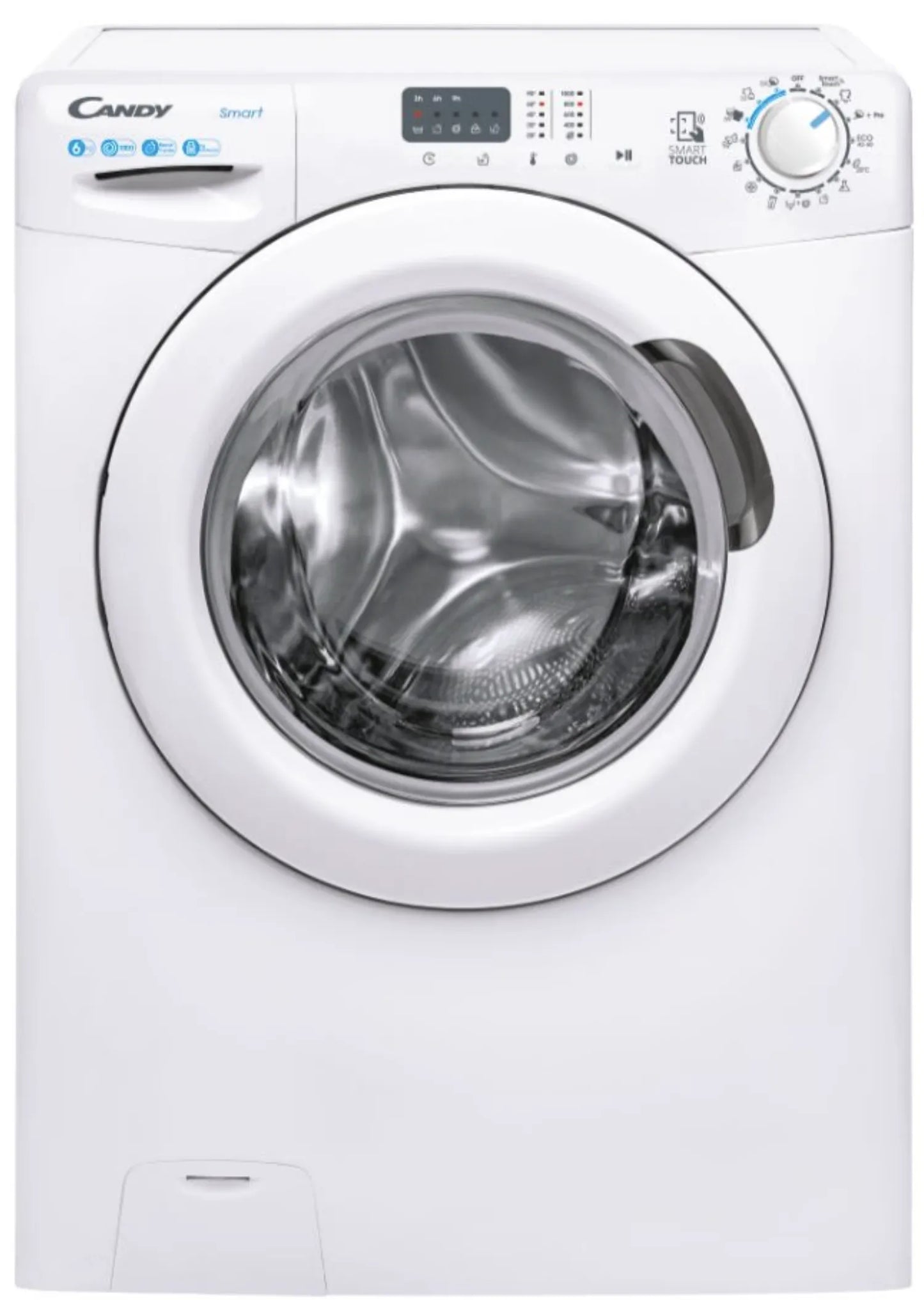 Candy Lavatrice Slim 6 Kg CS4 1061DE/1-S Profondità 45 cm Centrifuga 1000 giri Partenza ritardata
