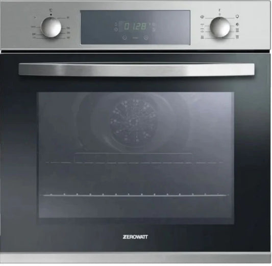Zerowatt zfp605x/e forno a incasso elettrico ventilato 65 lt classe a+ 8 funzioni inox