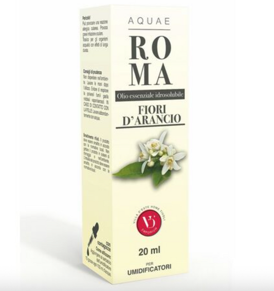 olio essenziale idrosolubile 20 ml fiori d'arancio