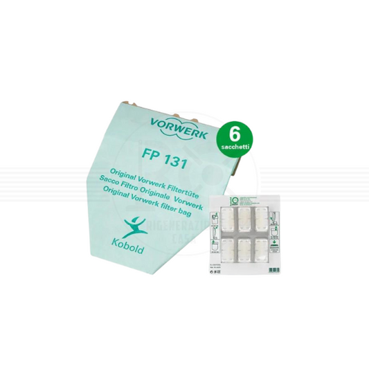 Sacchetti Originali VK130 - VK131 + 6 Dovina